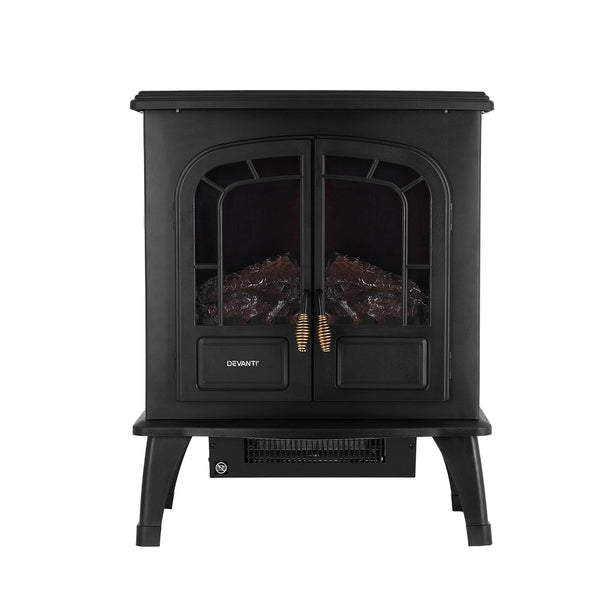 Devanti Electric Fireplace Fire Heaters 2000W Devanti