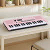 Alpha 37-Key Digital Piano Keyboard for Kids Beginners Electronic Keyboard Piano Gift Pink