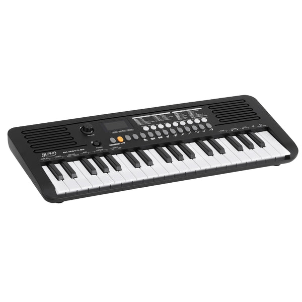 Alpha 37-Key Digital Piano Keyboard Electric Black Alpha