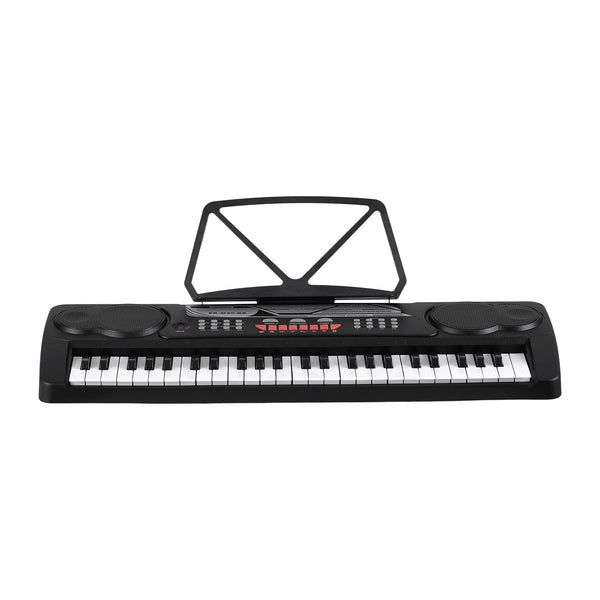 Alpha 49 Key Electronic Keyboard Portable Digital Piano Musical Instrument Black Awezingly