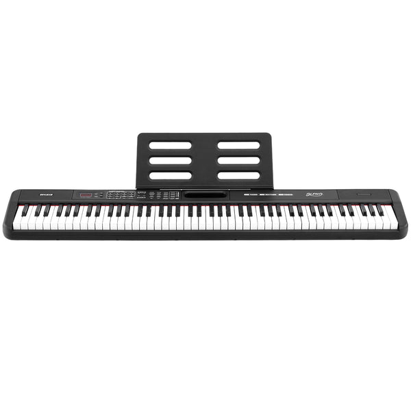 Alpha Piano Keyboard 88 Keys Electric Electronic Keyboard Piano Gift Black Awezingly