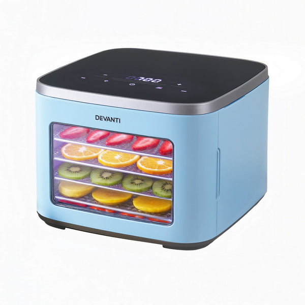 Devanti 5 Trays Food Dehydrator Mini Fruit Dryer 500W Awezingly