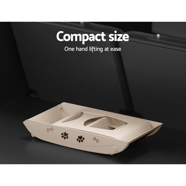 i.Pet Dog Ramp Steps For Bed Sofa Car Pet Stairs Ladder Portable Foldable Beige i.Pet