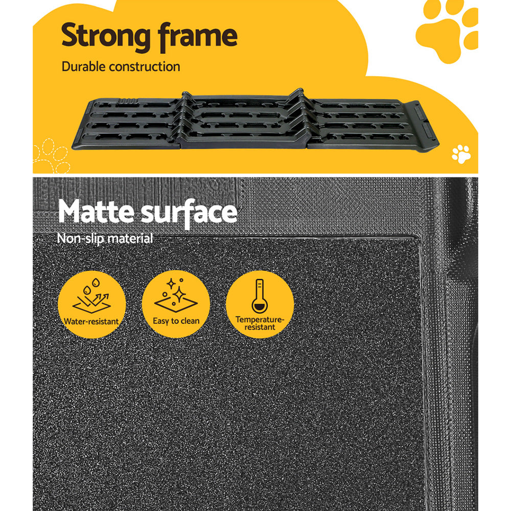 i.Pet Dog Ramp Pet Stairs Steps Car Travel SUV Ladder Foldable Portable Adjustable i.Pet