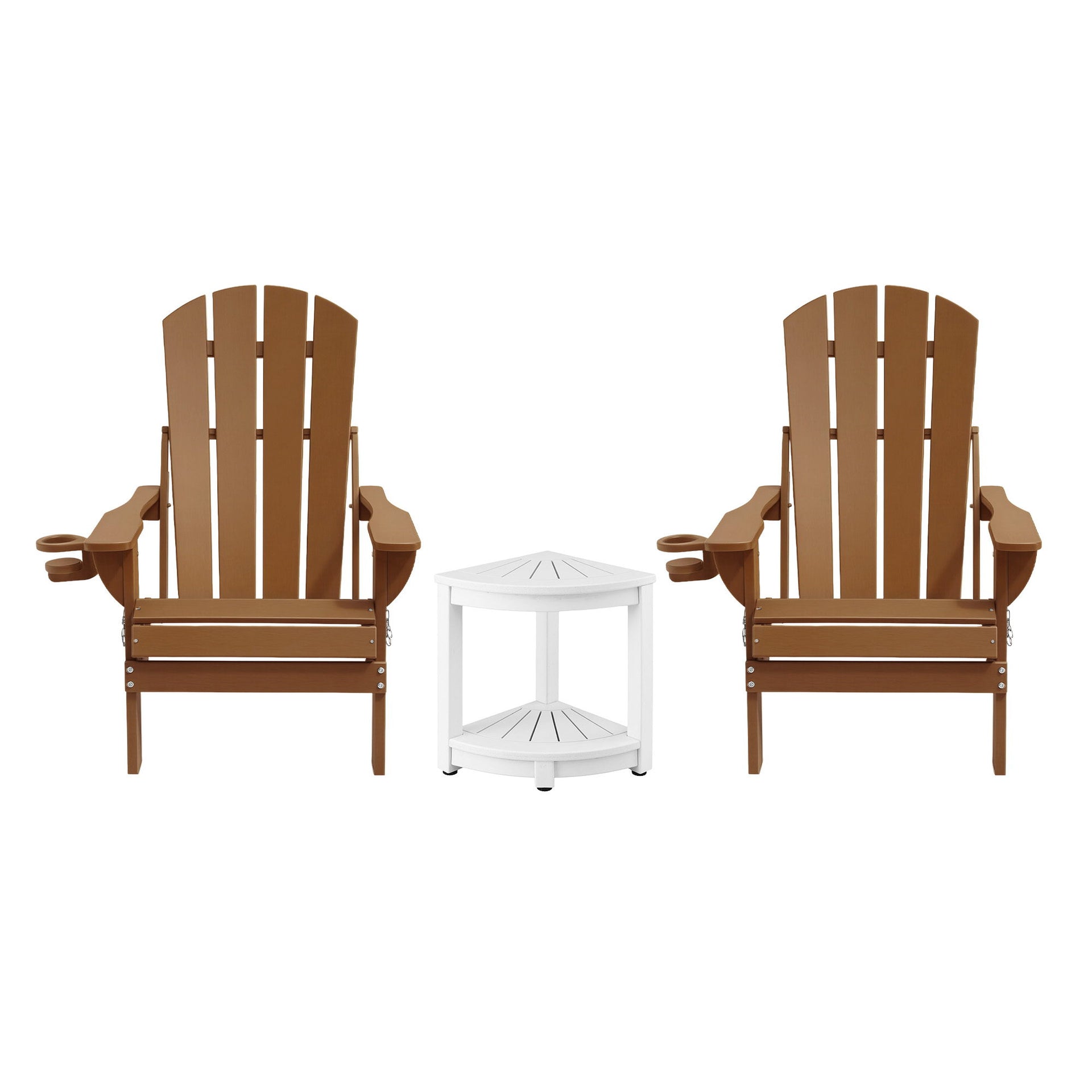 Gardeon Outdoor Table and Chairs HDPE Folding Adirondack Beach Chair Patio Furniture Awezingly