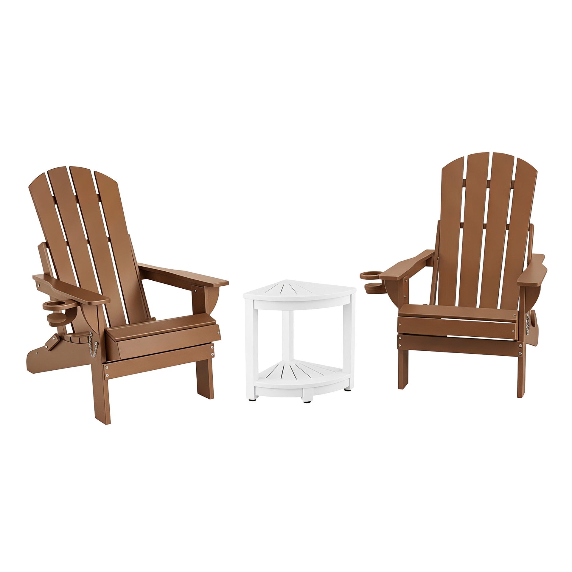 Gardeon Outdoor Table and Chairs HDPE Folding Adirondack Beach Chair Patio Furniture Awezingly