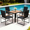 Gardeon 5PCS Outdoor Dining Set Table and Chairs Patio Garden Furniture Bistro Set