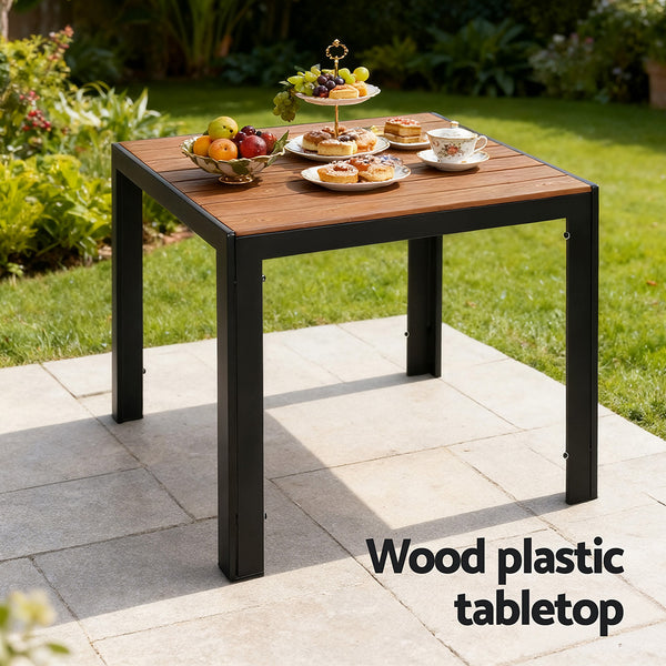 Gardeon 5PCS Outdoor Dining Set Table and Chairs Patio Garden Furniture Bistro Set Gardeon