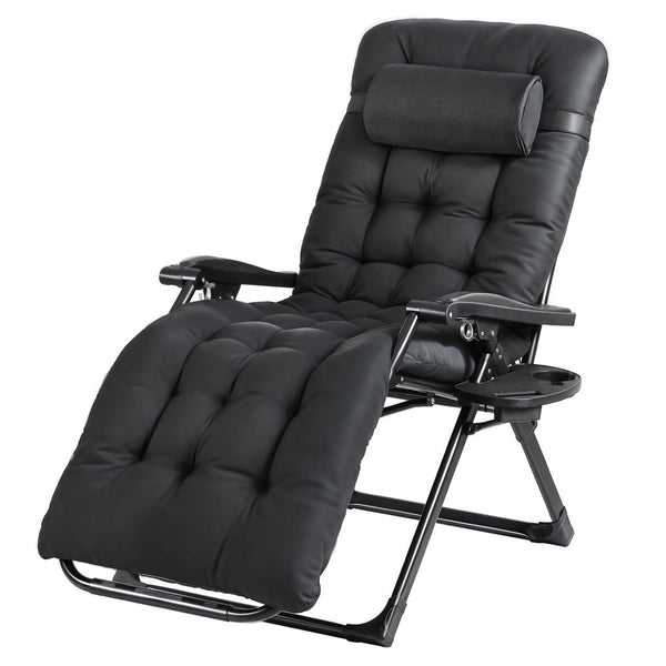 Gardeon Sun Lounge Lounger Folding Camping Zero Gravity Chair Outdoor Furniture Awezingly