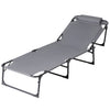 Gardeon Sun Lounger Folding Lounge Beach Chair Patio Outdoor Furniture