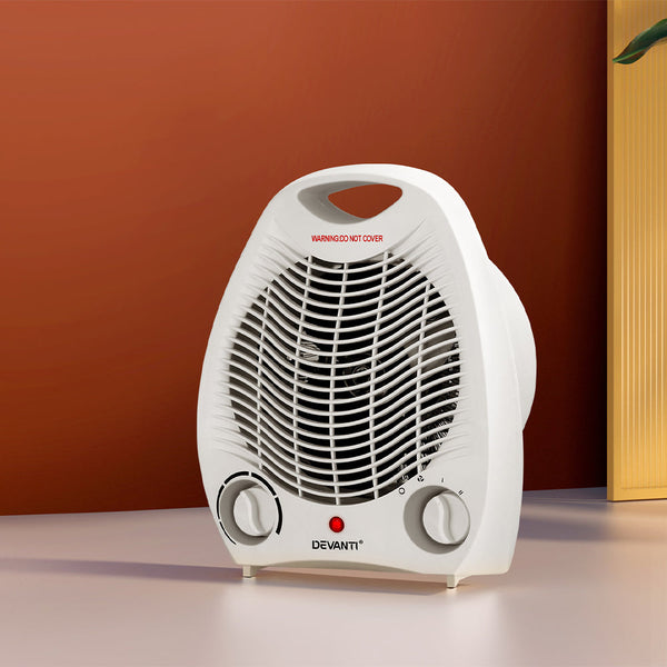 Devanti Electric Fan Heater 2000W Devanti