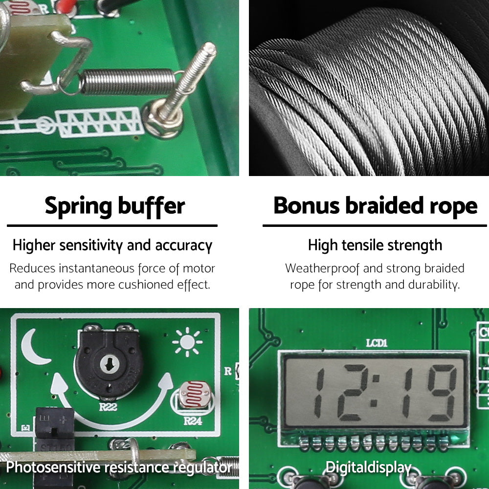 Giantz Automatic Chicken Coop Door Opener Awezingly