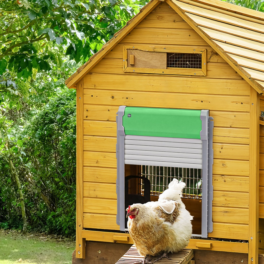 Giantz Automatic Chicken Coop Door Opener Cage Closer Timer Light Sensor Giantz