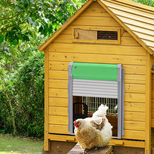 Giantz Automatic Chicken Coop Door Opener Cage Closer Timer Light Sensor Giantz