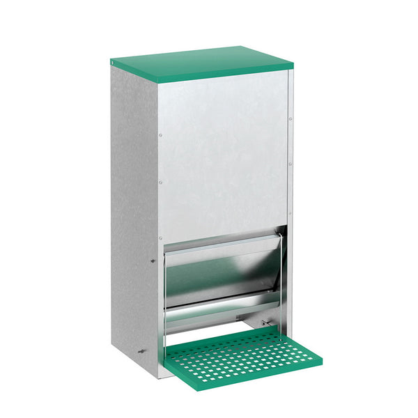 Giantz Automatic Chicken Feeder Port Coop Chick Poultry Treadle Self Opening Awezingly