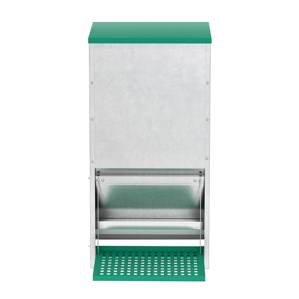 Giantz Automatic Chicken Feeder Port Coop Chick Poultry Treadle Self Opening Awezingly