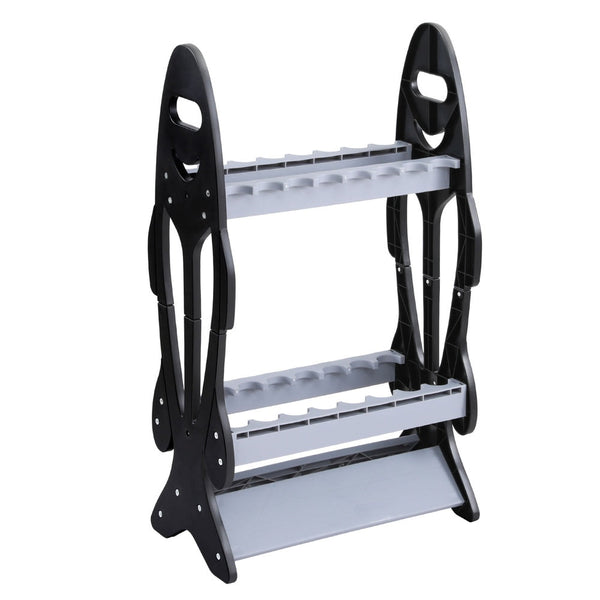 Seamanship Fishing Rod Holder 16 Storage Rack Fishing Pole Stand Garage Organizer Holds Does Not Apply