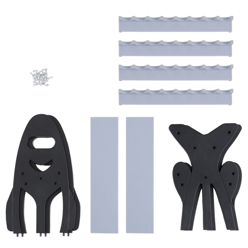 Seamanship Fishing Rod Holder 16 Storage Rack Fishing Pole Stand Garage Organizer Holds Does Not Apply