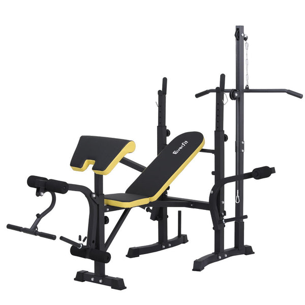 Everfit  Weight Bench 14in1 Press Multi-Station Fitness Home Gym Equipment Everfit