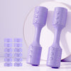 Everfit Adjustable Dumbbell Set 2.5kg x 2 Weights Set 4-in-1 for Women Home Gym Purple