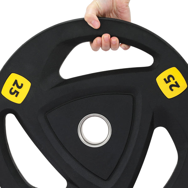 Everfit Weight Plates Standard 25kg Dumbbells Barbells Plate Weight Lifting Home Gym Everfit