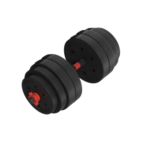 Everfit 40kg Adjustable Dumbbells Set Kettle Bell Weight Plates Barbells Gym Everfit