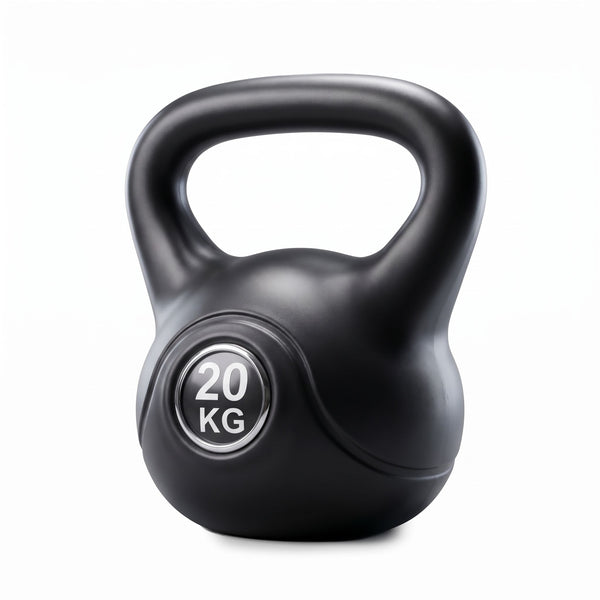 Everfit 20kg Kettlebell Weights Strength Training with Anti-slip Carry Handle & Stable Base Gym Home Awezingly