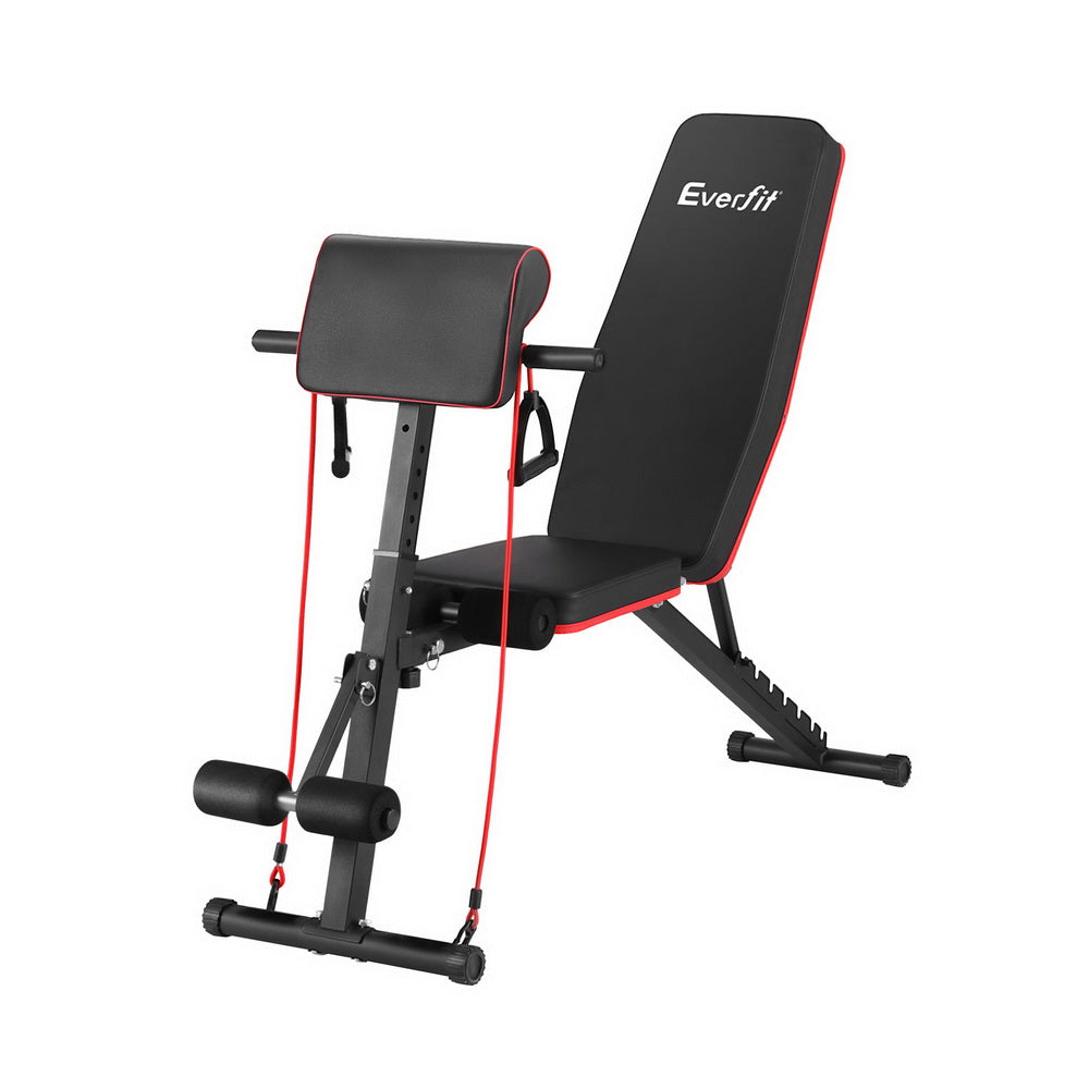 Everfit Weight Bench Adjustable Preacher Curl Bench Press Dumbbell Stool 260kg Everfit