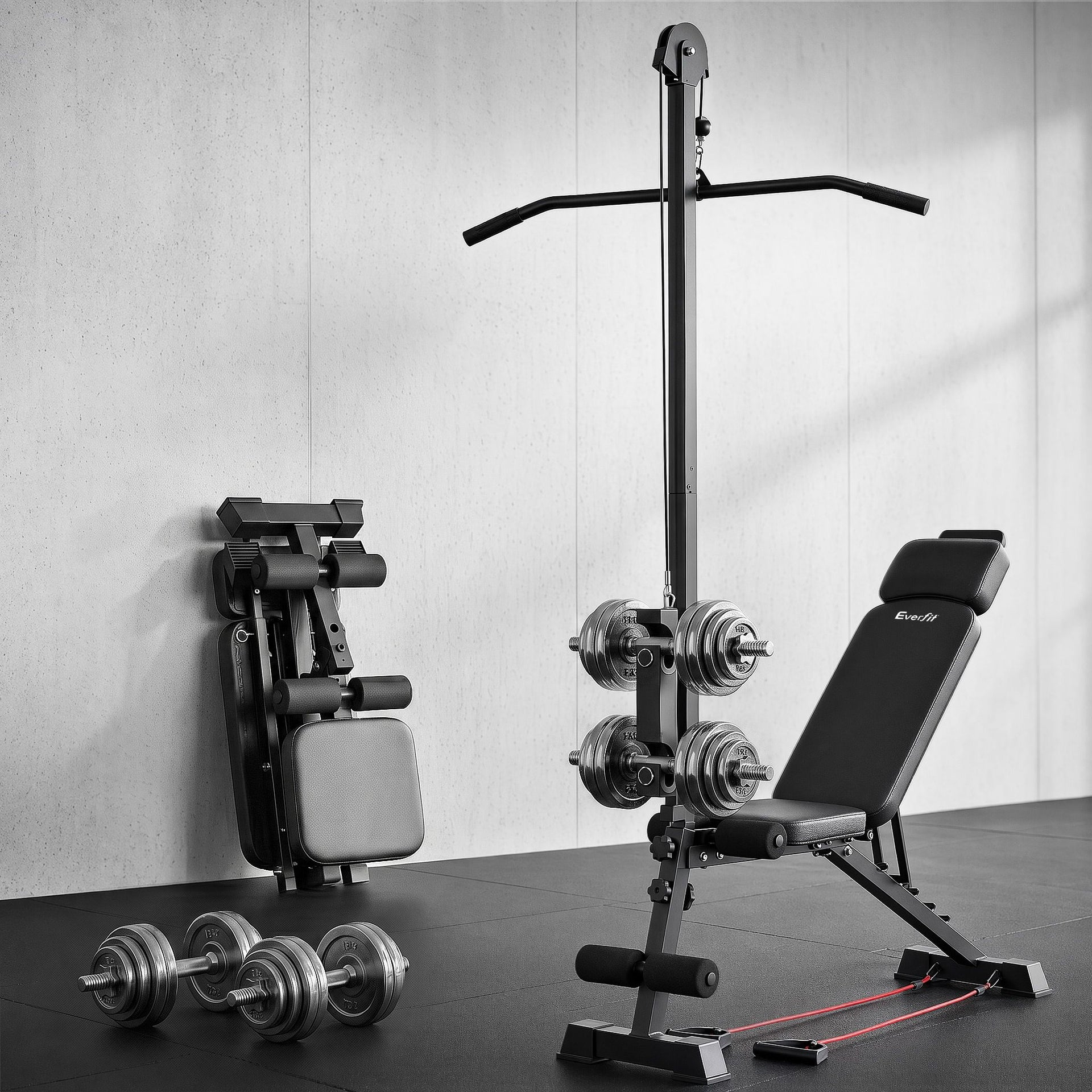 Everfit Adjustable Weight Bench Foldable Multi-Function Weight Bench Everfit