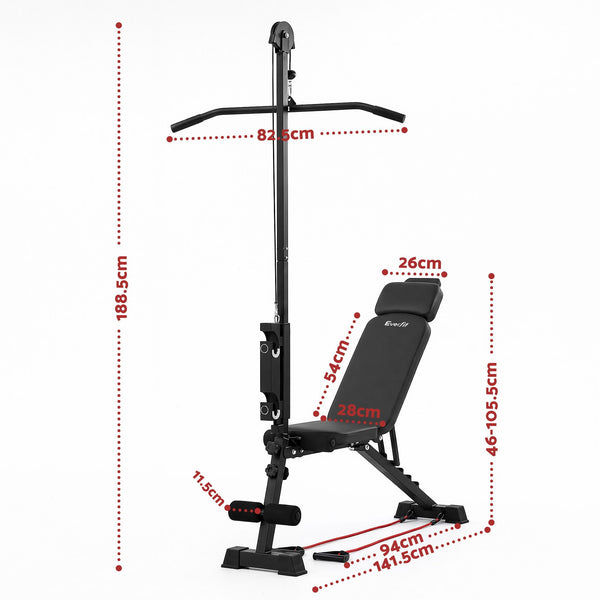 Everfit Adjustable Weight Bench Foldable Multi-Function Weight Bench Everfit