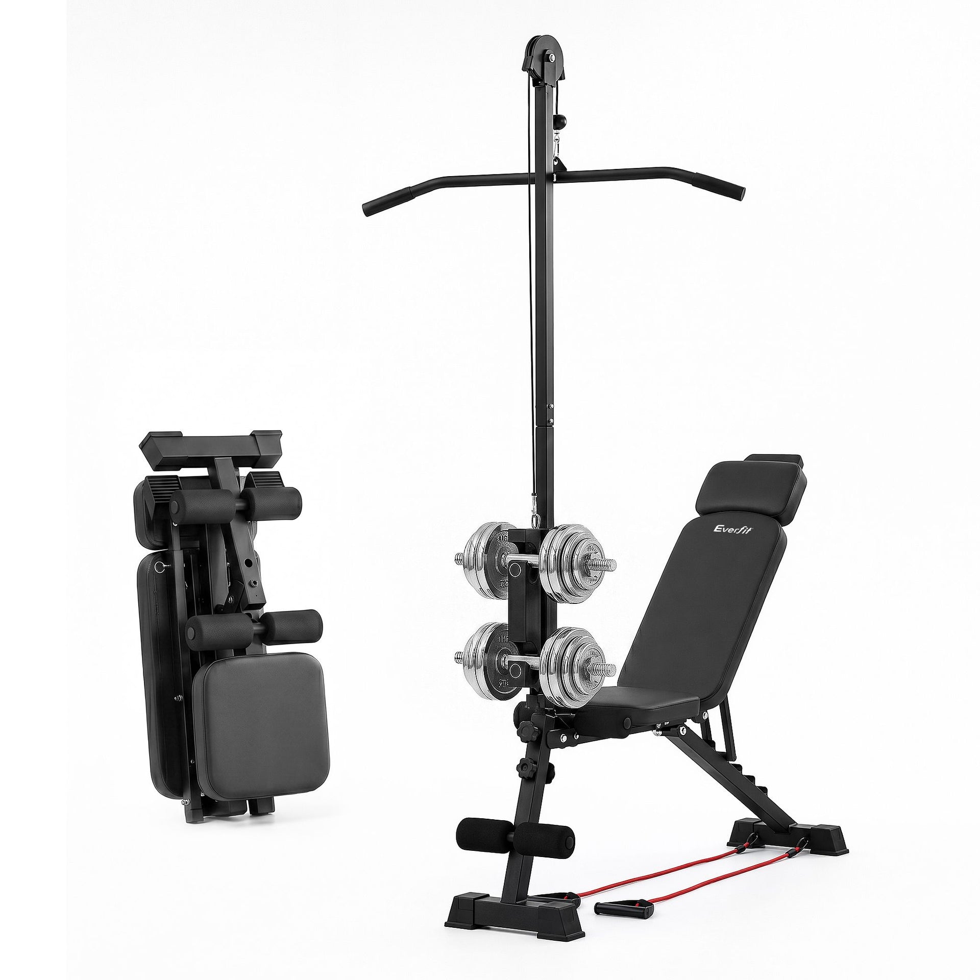 Everfit Adjustable Weight Bench Foldable Multi-Function Weight Bench Everfit