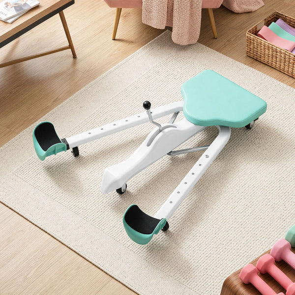 Everfit Leg Stretcher Machine Foldable 180 degree Adjustable Split Machine Green Awezingly