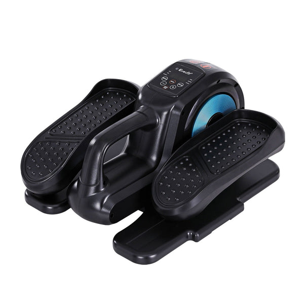 Everfit Pedal Exerciser Mini Exercise Bike Elliptical Cross Trainer 50W Blue Everfit