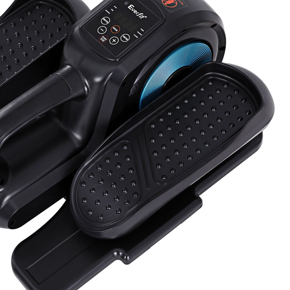 Everfit Pedal Exerciser Mini Exercise Bike Elliptical Cross Trainer 50W Blue Everfit