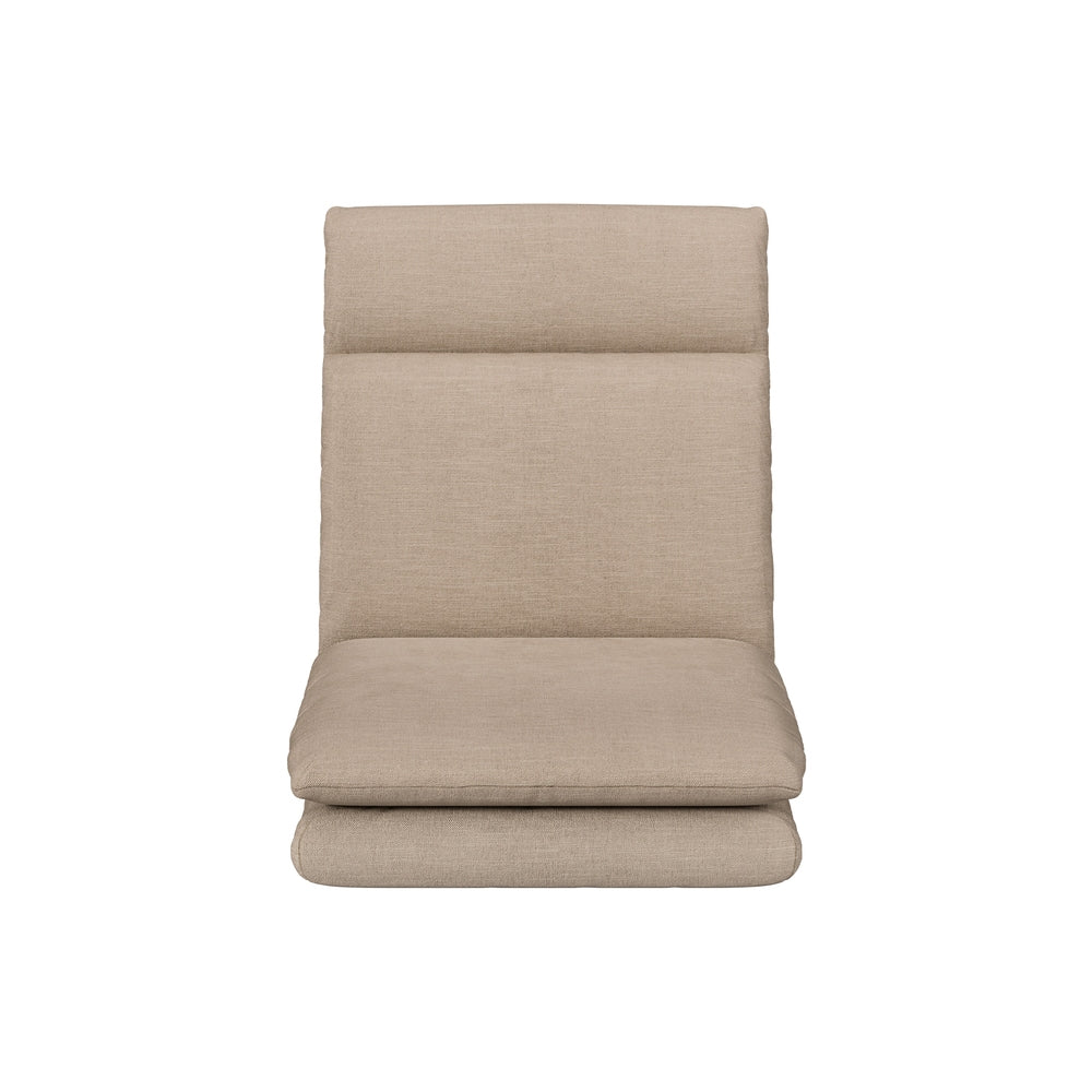 Artiss Floor Chair Sofa 1 Seater Linen Beige Artiss