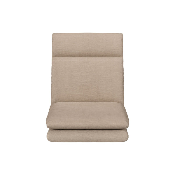 Artiss Floor Chair Sofa 1 Seater Linen Beige Artiss