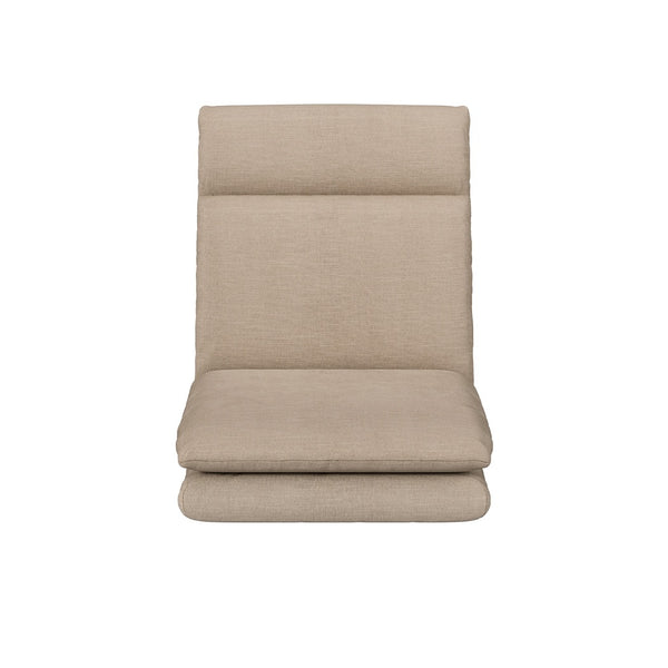 Artiss 4XFloor Chair Sofa Linen Beige Awezingly