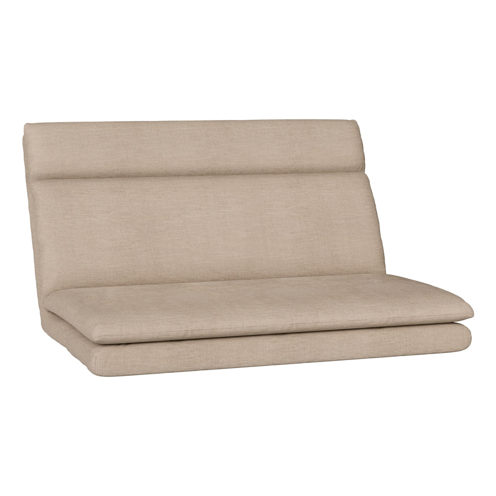 Artiss Floor Chair Sofa 2 Seater Linen Beige Artiss