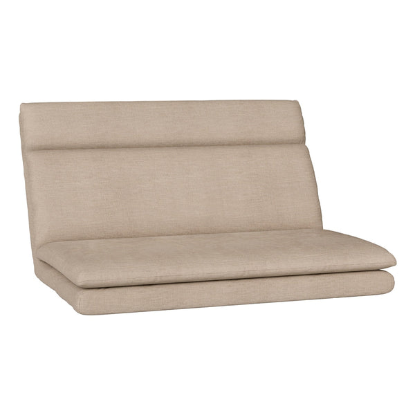 Artiss Floor Chair Sofa 2 Seater Linen Beige Artiss