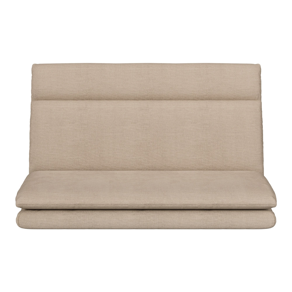 Artiss Floor Chair Sofa 2 Seater Linen Beige Artiss