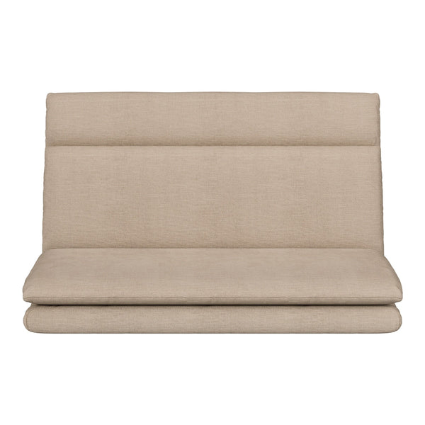 Artiss Floor Chair Sofa 2 Seater Linen Beige Artiss