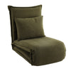 Artiss Floor Lounge Sofa Bed Foldable Green