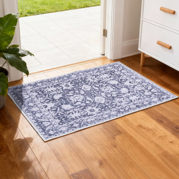 Artiss Floor Rug 50X80cm Doormat Soft Velvet Non-Slip Bath Mat Small Rug Modern Awezingly