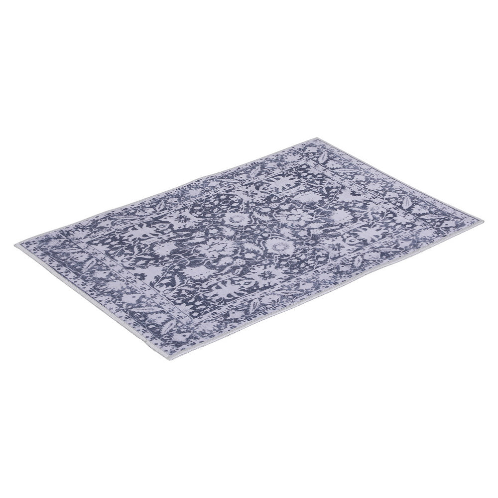 Artiss Floor Rug 50X80cm Doormat Soft Velvet Non-Slip Bath Mat Small Rug Modern Awezingly