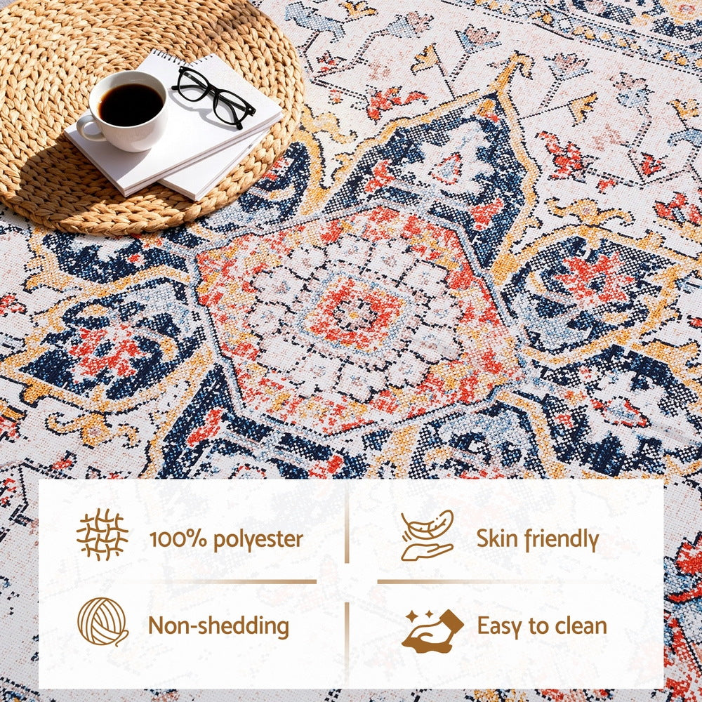 Artiss Floor Rug 240x340cm Large Washable Carpet Awezingly