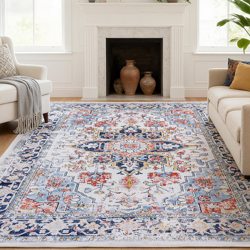 Artiss Floor Rug 240x340cm Large Washable Carpet Awezingly