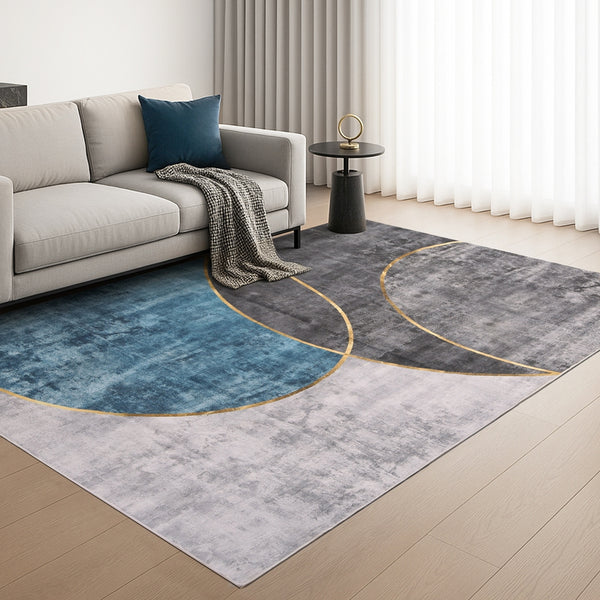 Artiss Washable Floor Rug 200X290cm Large Geometric Area Rug Modern Floor Carpet Awezingly
