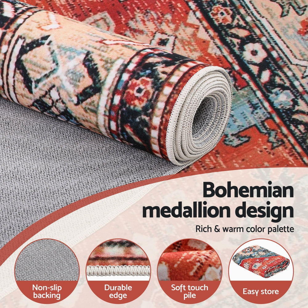 Artiss Floor Rug 160X230cm Large Washable Area Rug Modern Living Room Carpet Mat Awezingly