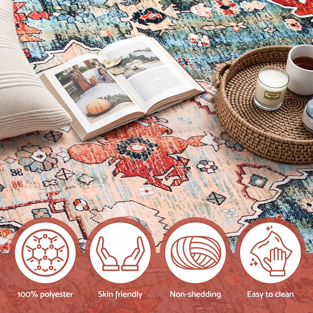 Artiss Floor Rug 160X230cm Large Washable Area Rug Modern Living Room Carpet Mat Awezingly