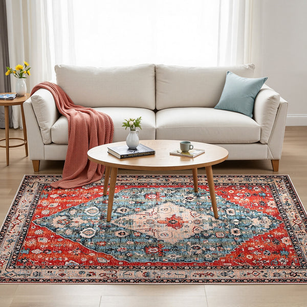 Artiss Floor Rug 160X230cm Large Washable Area Rug Modern Living Room Carpet Mat Awezingly